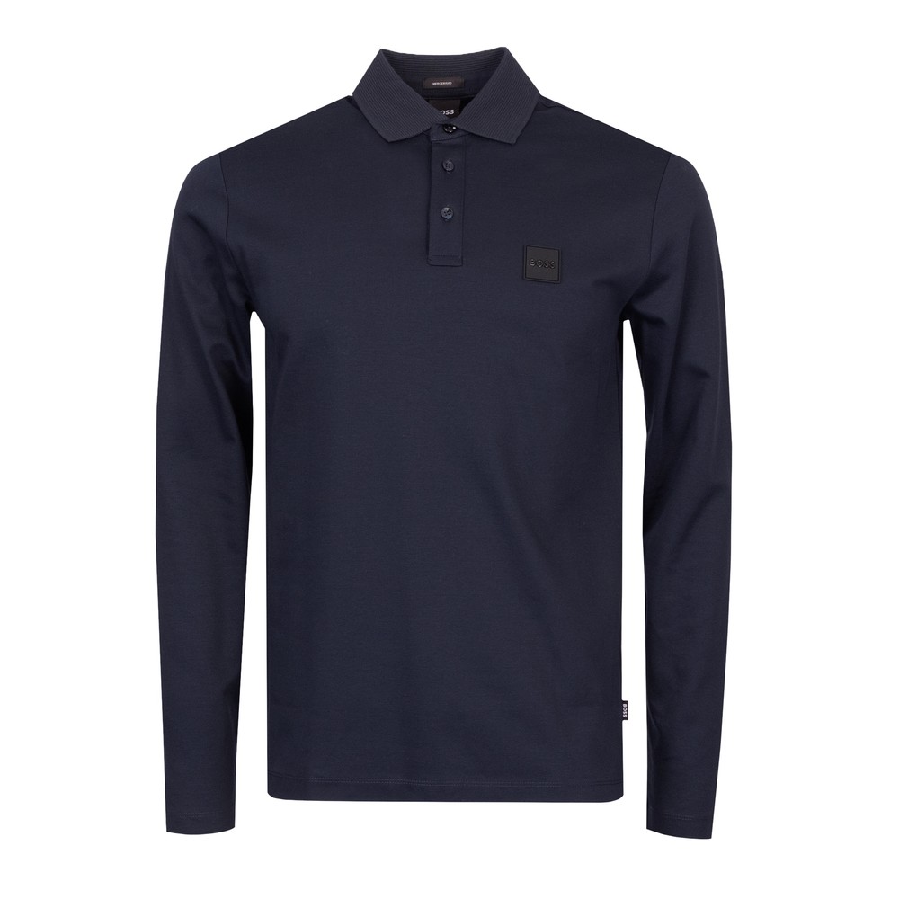 BOSS Formal Pado 08 Long Sleeve Polo Shirt