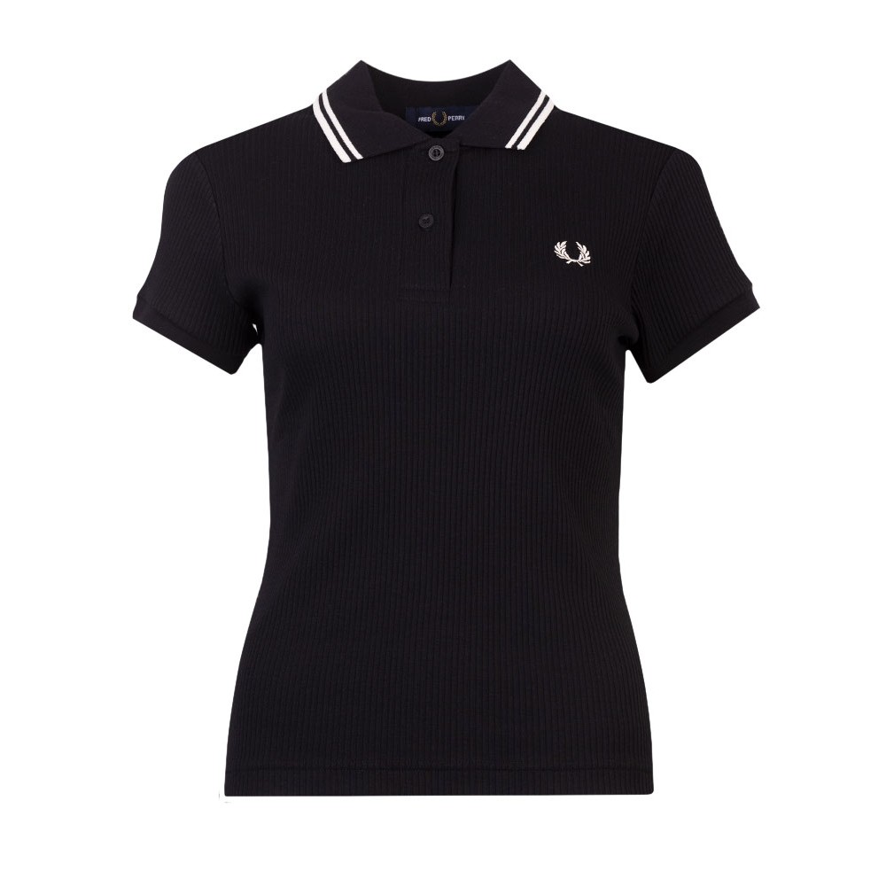 Fred Perry Ribbed Polo Shirt