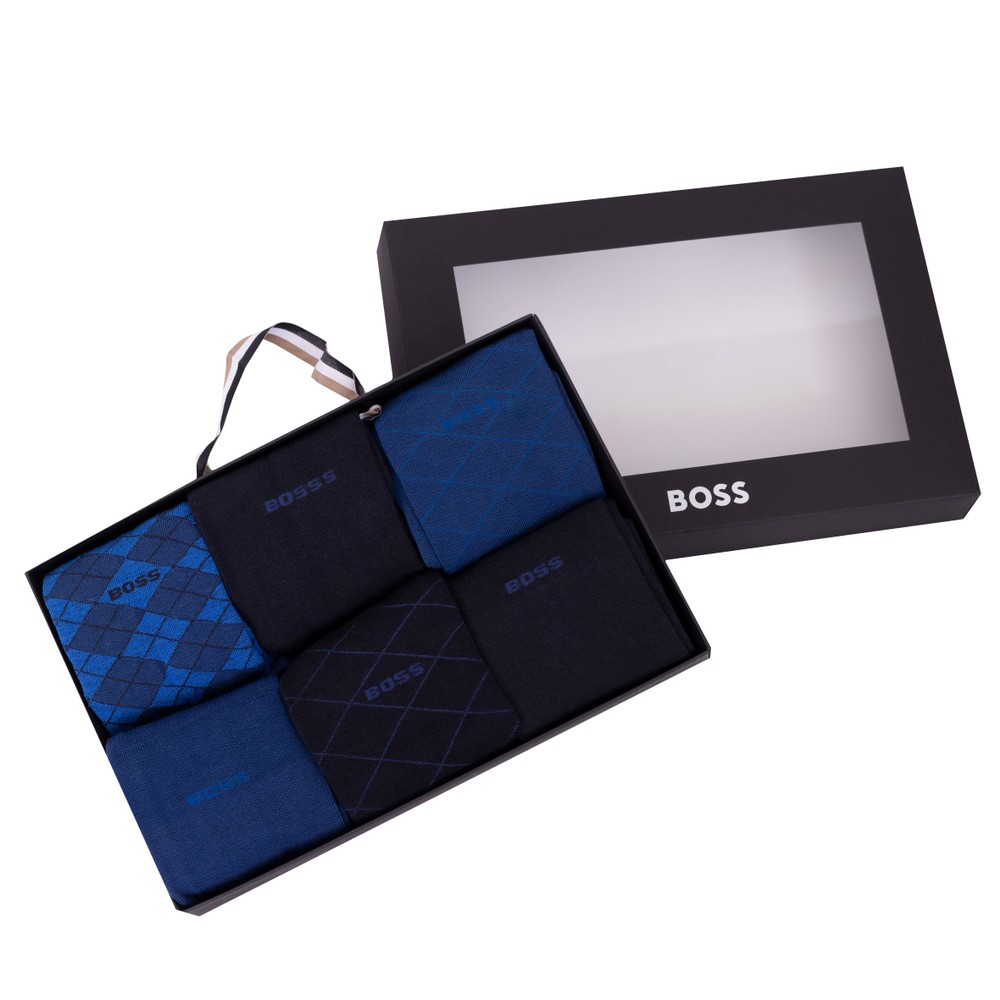 BOSS 6 Pack Sock Box Set