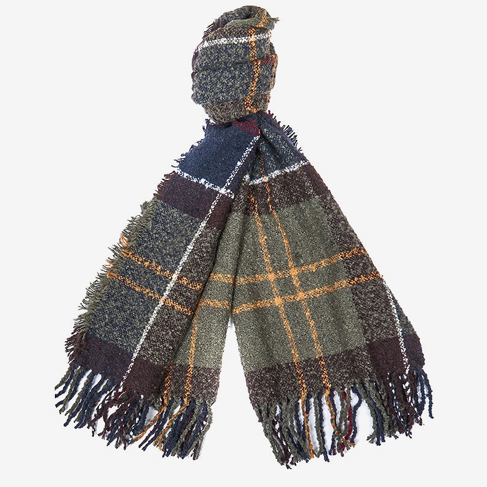 Barbour Lifestyle Isla Tartan Boucle Scarf