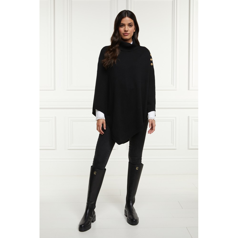 Holland Cooper Roll Neck Cape