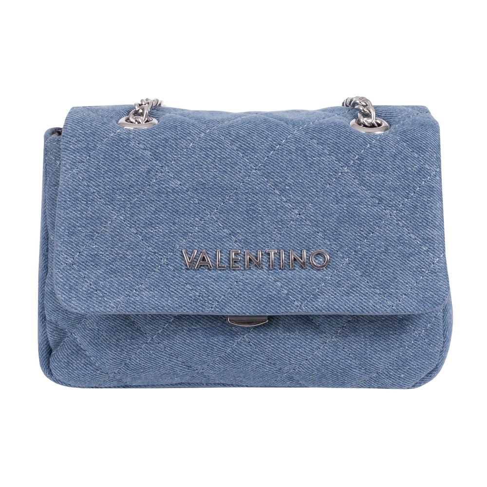 Valentino Bags Ocarina Denim Small Satchel Bag