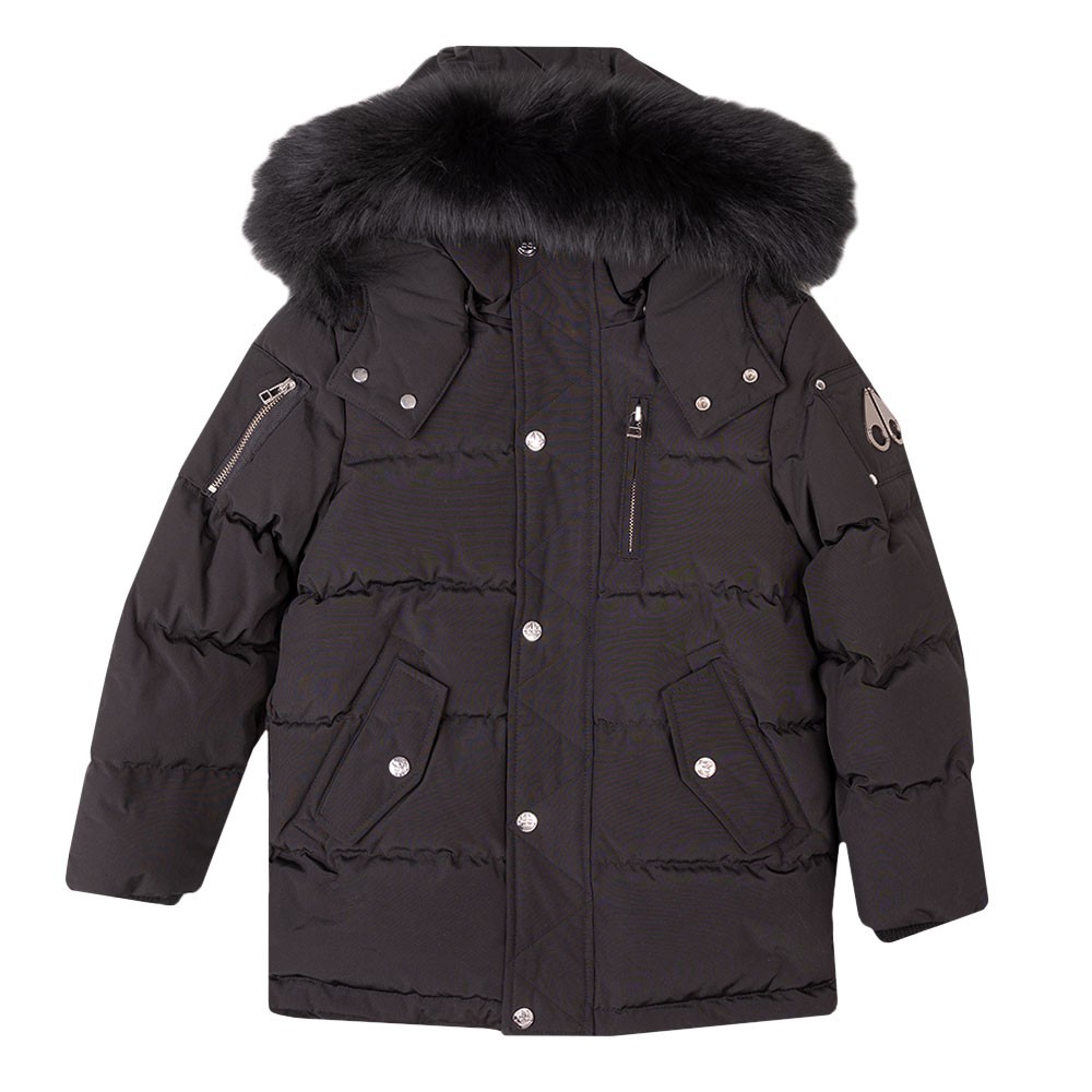 Moose Knuckles Unisex 3Q Puffer Jacket With Fur