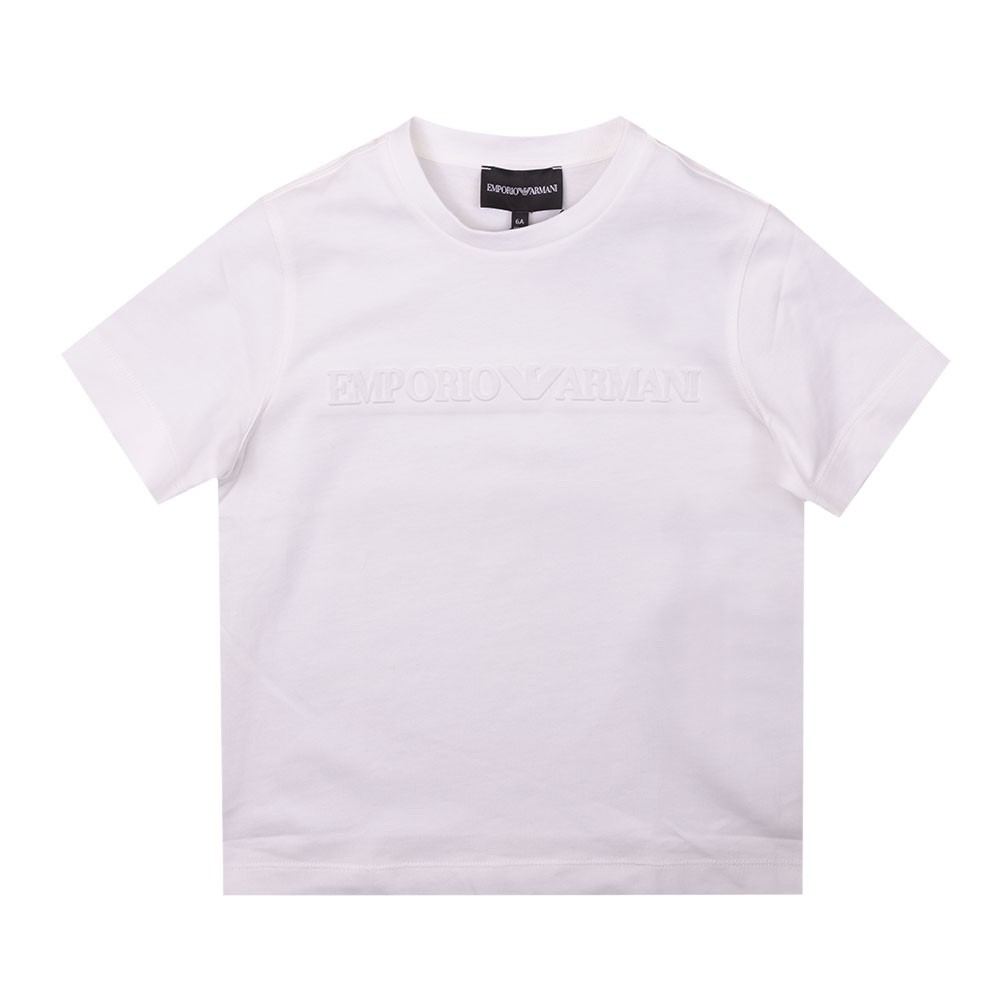 Emporio Armani Embossed Logo T Shirt