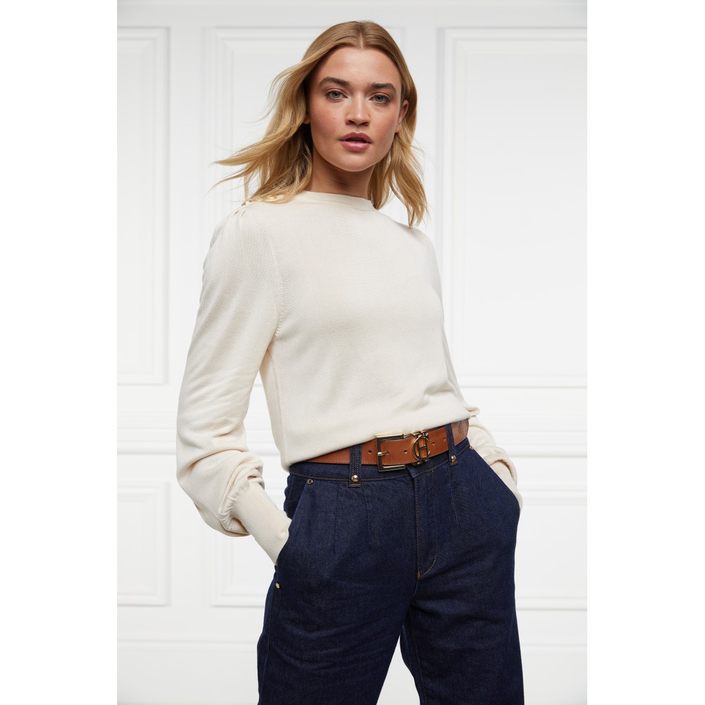 Holland Cooper Kelsie Crew Neck Knit Jumper