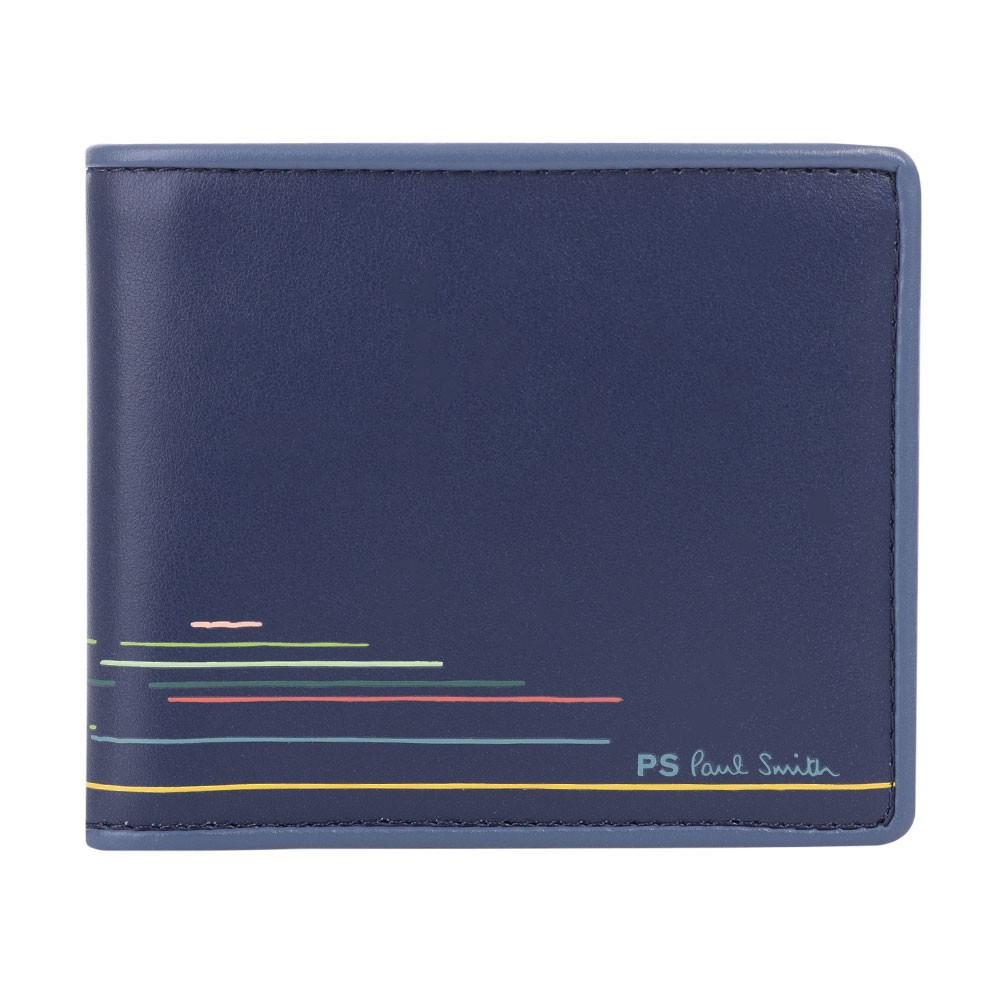 Ps Paul Smith Horizontal Stripe Wallet