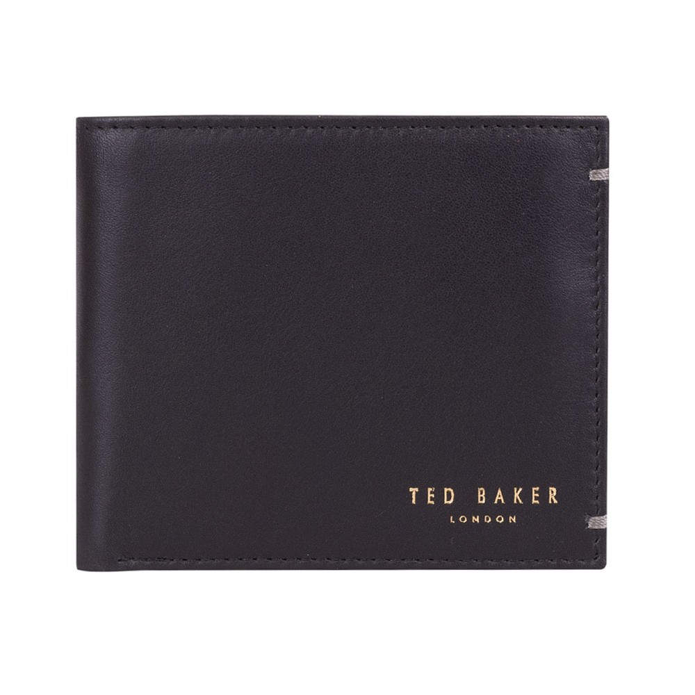 Ted Baker Harrvee Bifold Coin Leather Wallet