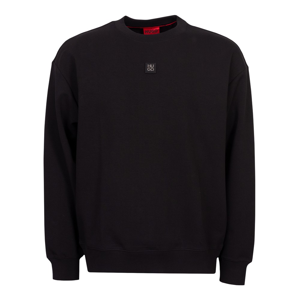 Hugo Dettil Stacked Logo Crew Sweatshirt