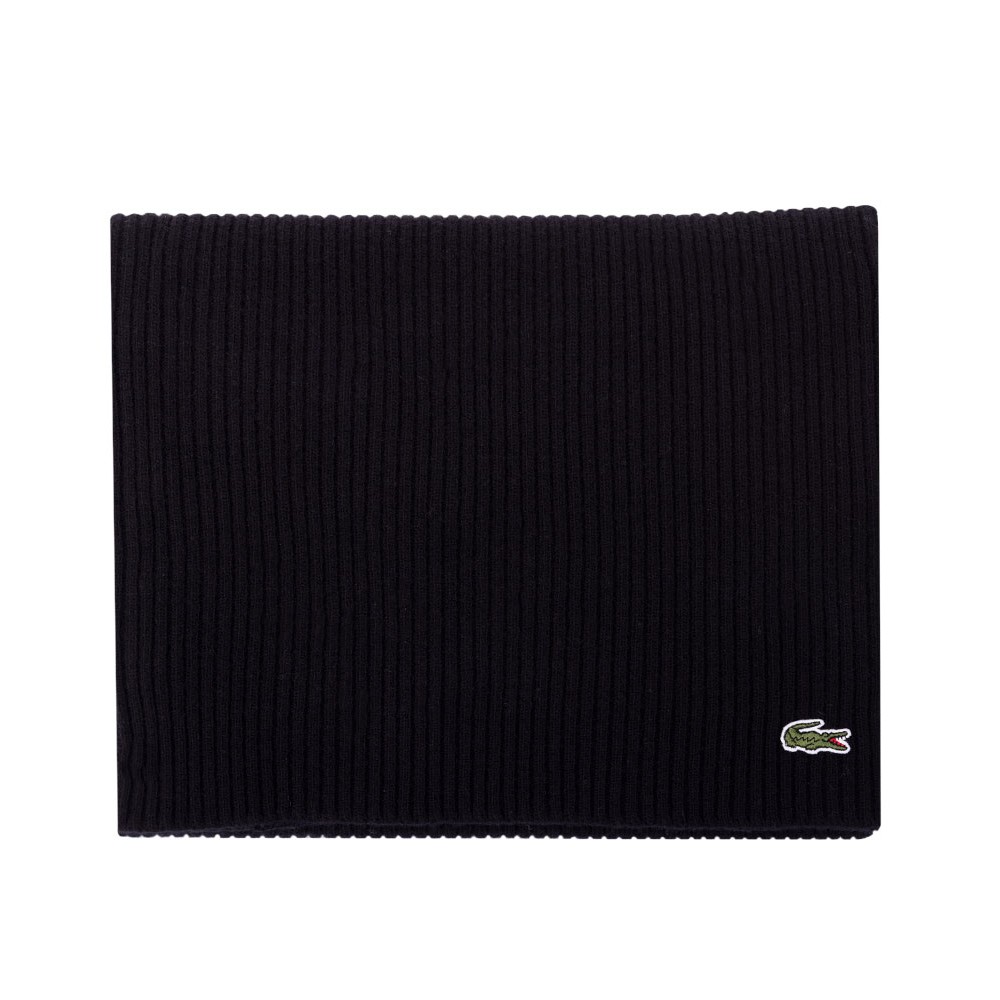 Lacoste RE0058 Ribbed Wool Scarf