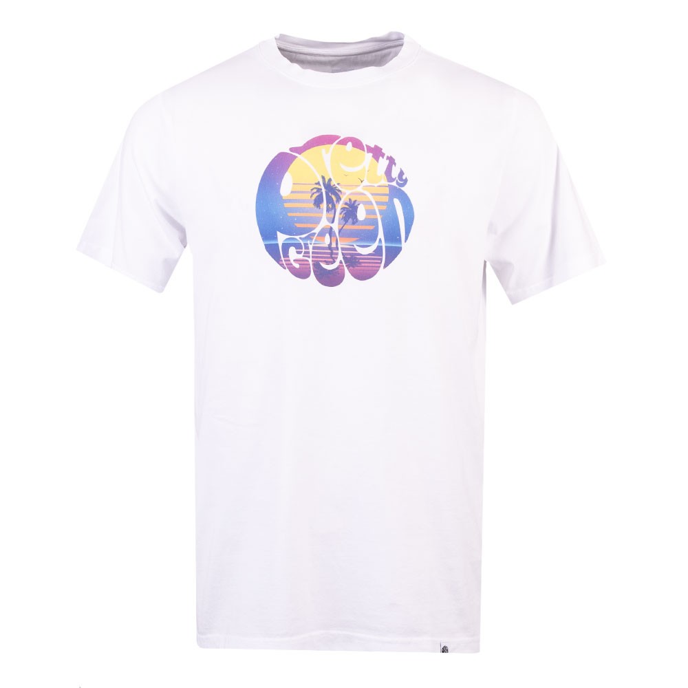 Pretty Green Synth Wave Logo T-Shirt