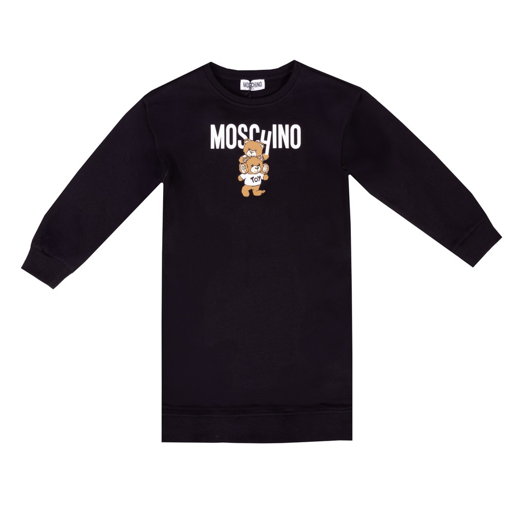 Moschino Stacked Bear Sweat Dress