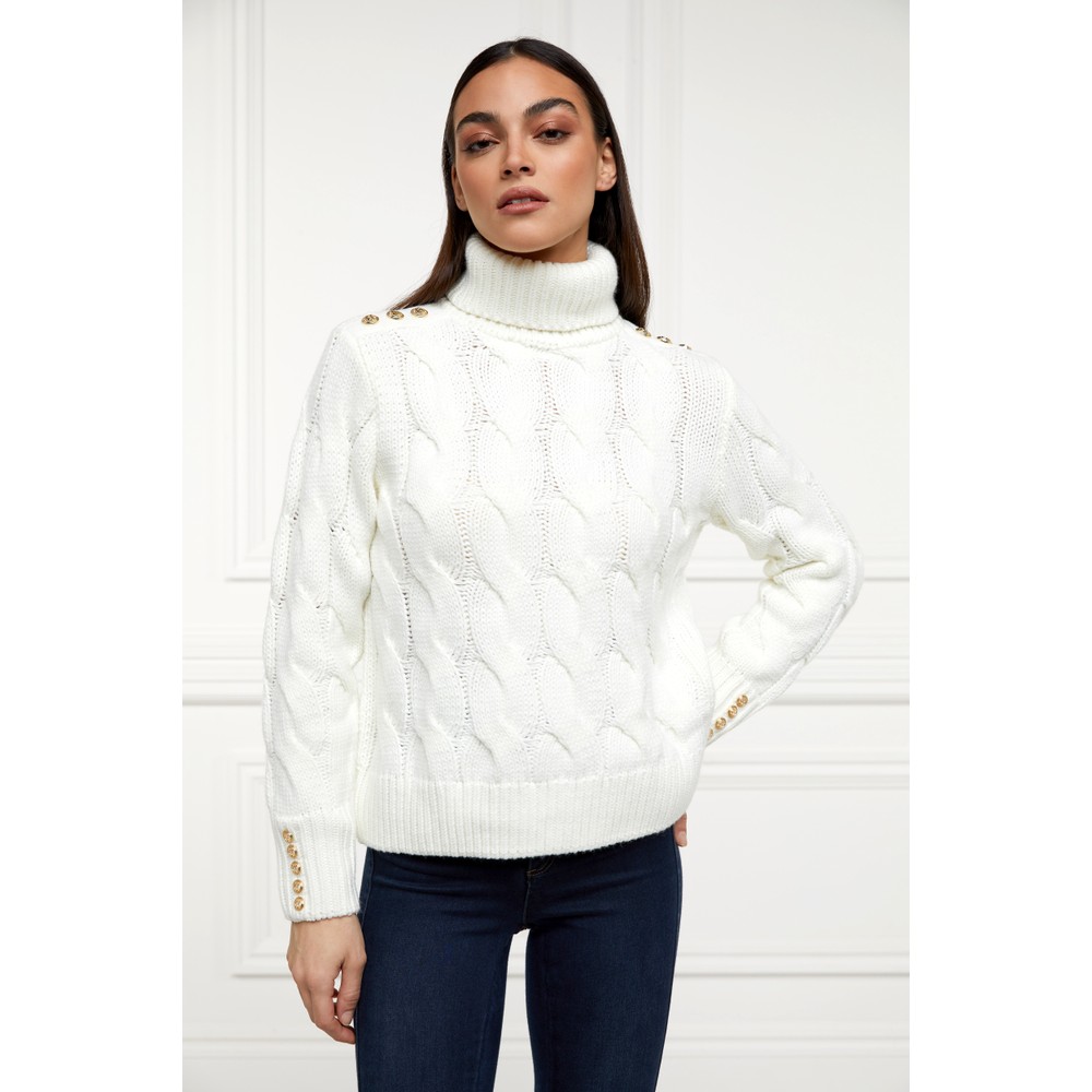 Holland Cooper Lucia Roll Neck Knit Jumper