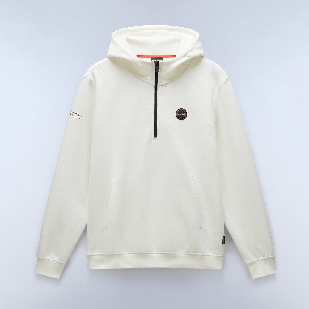 Napapijri B-Badge Hooded Half Zip