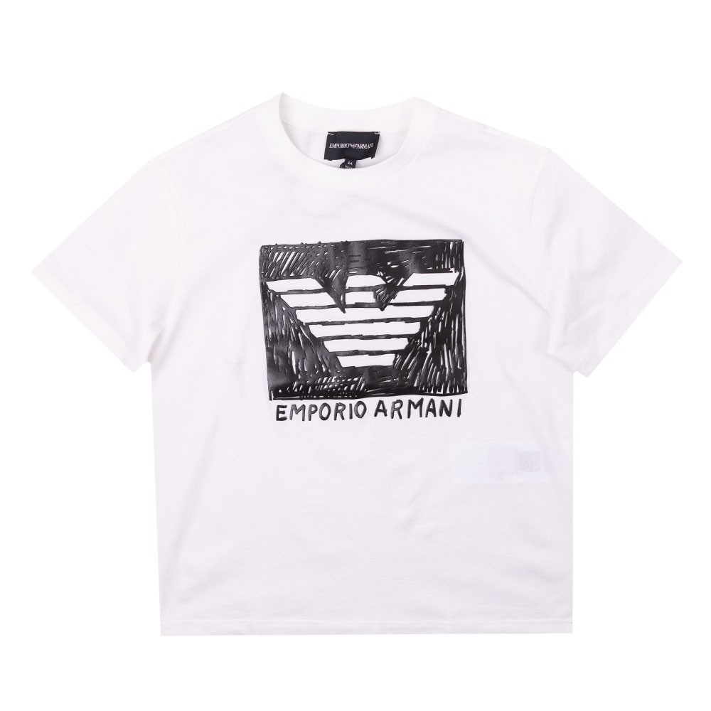 Emporio Armani Eagle Logo T Shirt & Short Set