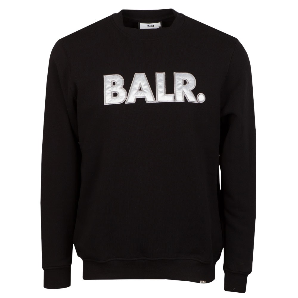 Balr Olaf Straight Satin Embro Sweatshirt