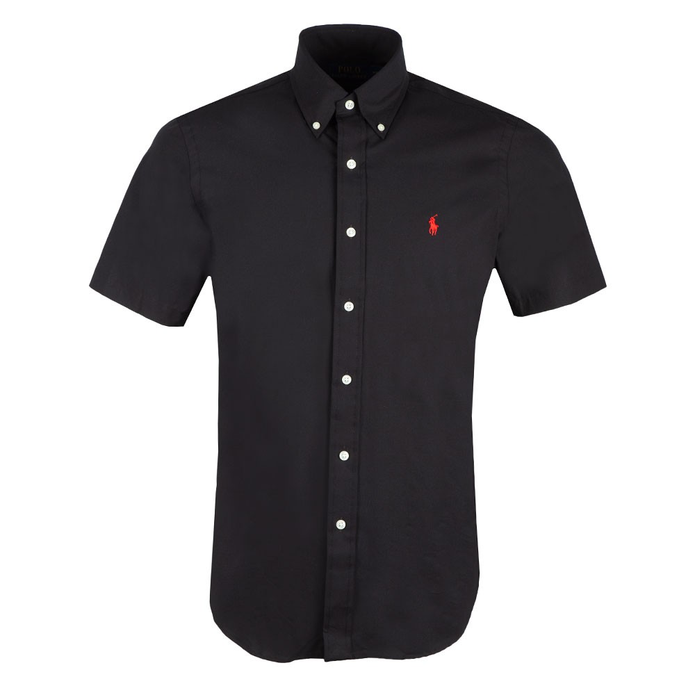 Polo Ralph Lauren Short Sleeve Custom Fit Poplin Shirt