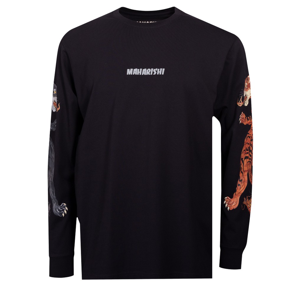 Maharishi Duality Panther Long Sleeve T Shirt