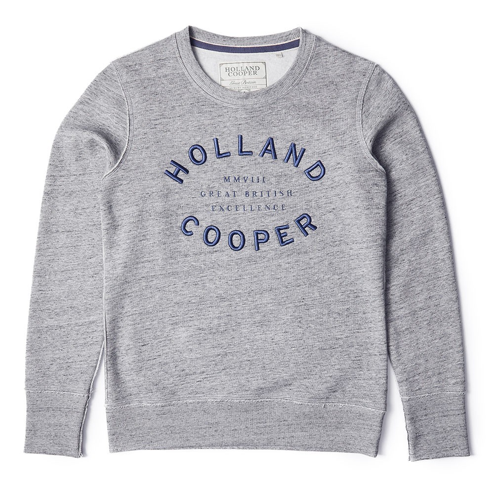 Holland Cooper Varsity Crew Sweatshirt