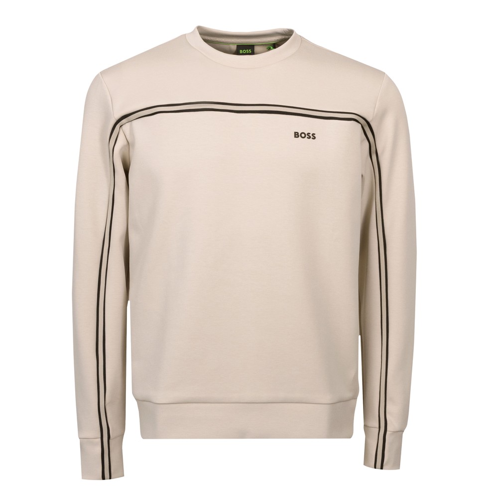 BOSS Athleisure Salbo 1 Tape Crew Sweatshirt