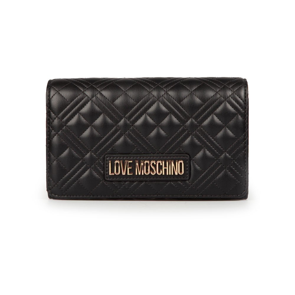 Love Moschino Cross Quilted Clutch