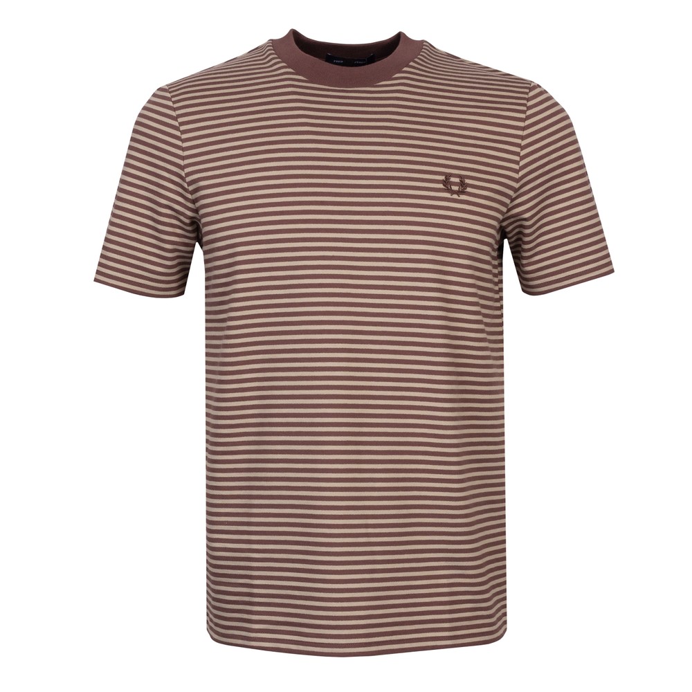 Fred Perry Fine Stripe Heavy Weight T-Shirt