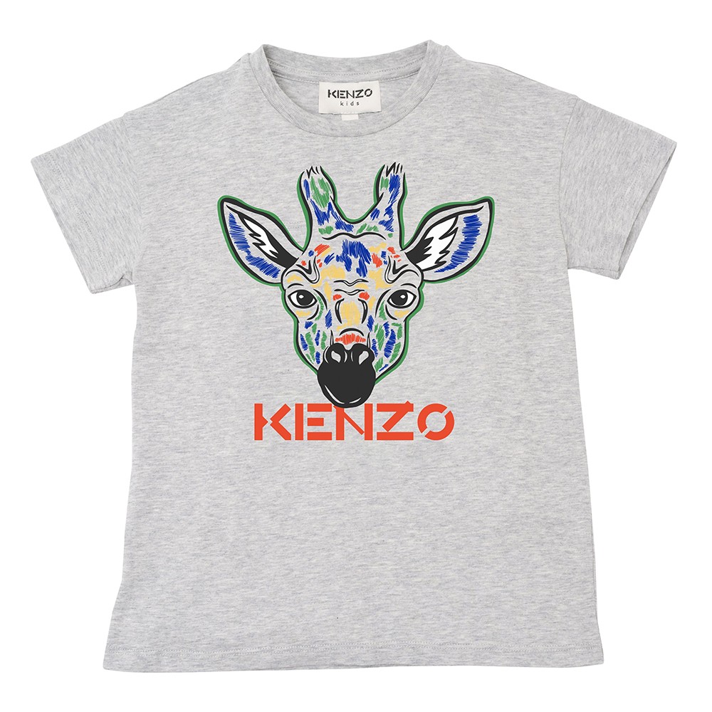 Kenzo Kids Giraffe Logo T Shirt