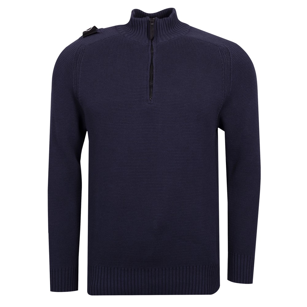 Ma.Strum Milano Knit Quarter Zip