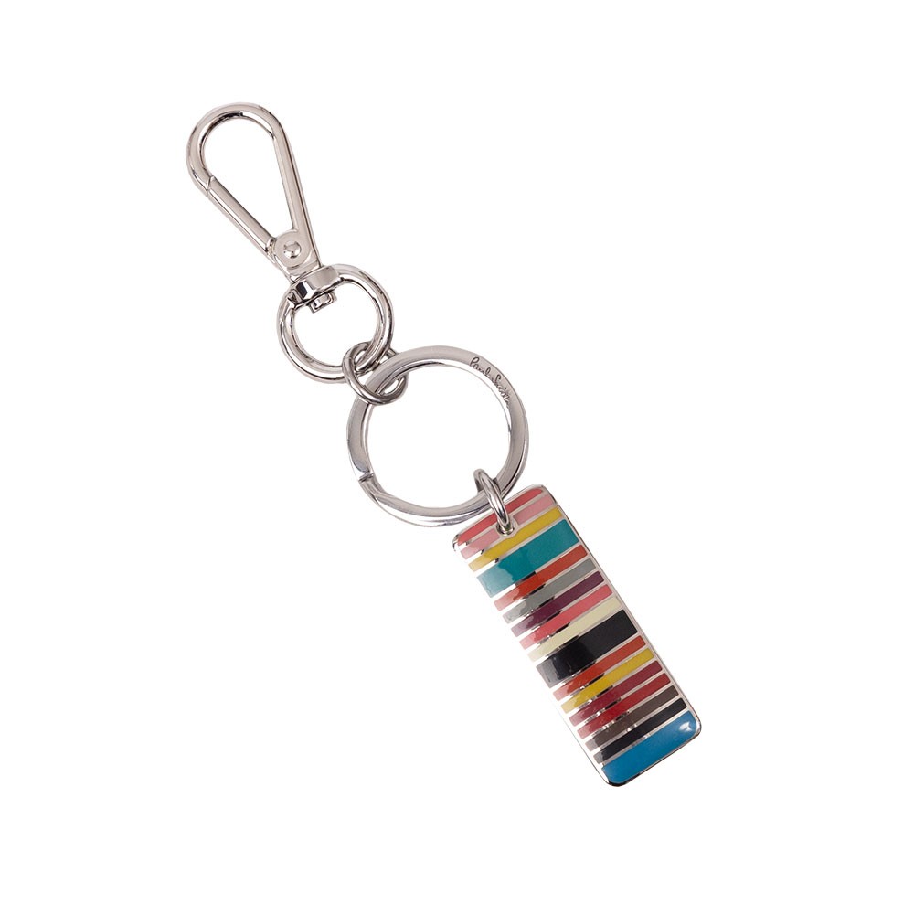 Paul Smith Signature Stripe Keyring