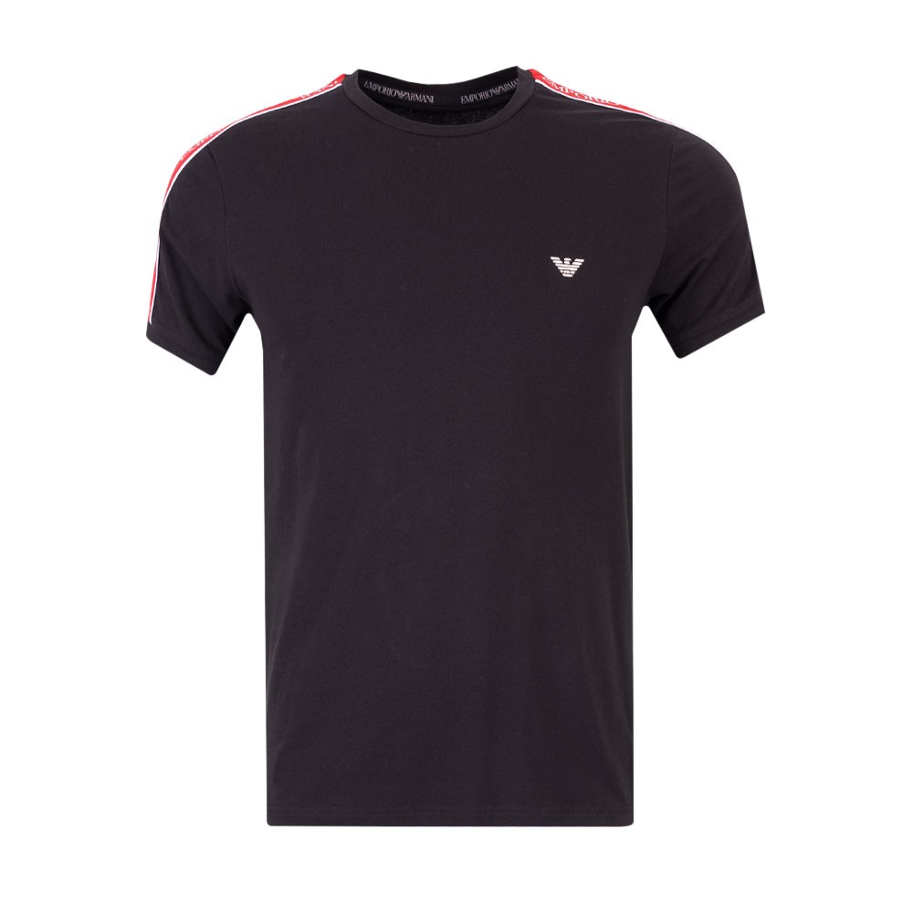 Emporio Armani Tape Logo Stretch T Shirt