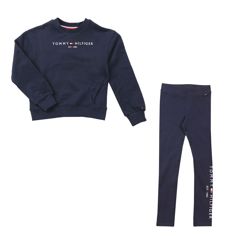 Tommy Hilfiger Kids Essential Crew Neck Legging Set