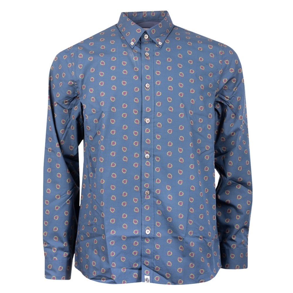 Pretty Green Alloway Paisley Motif Shirt