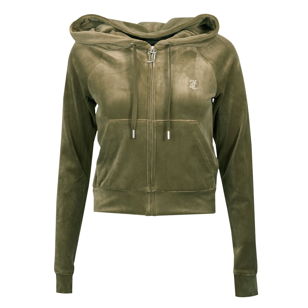 Juicy Couture Madison Velour Zip Hoody