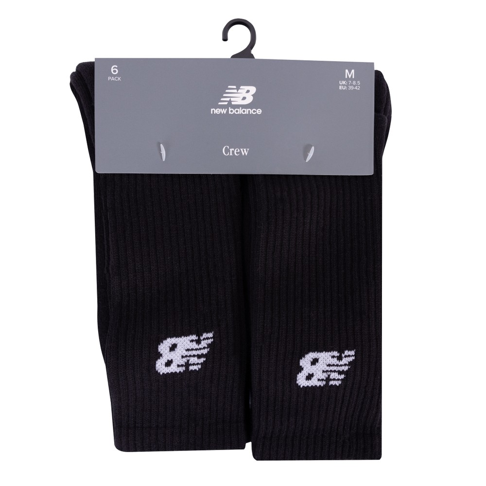 New Balance 6 Pack Crew Socks