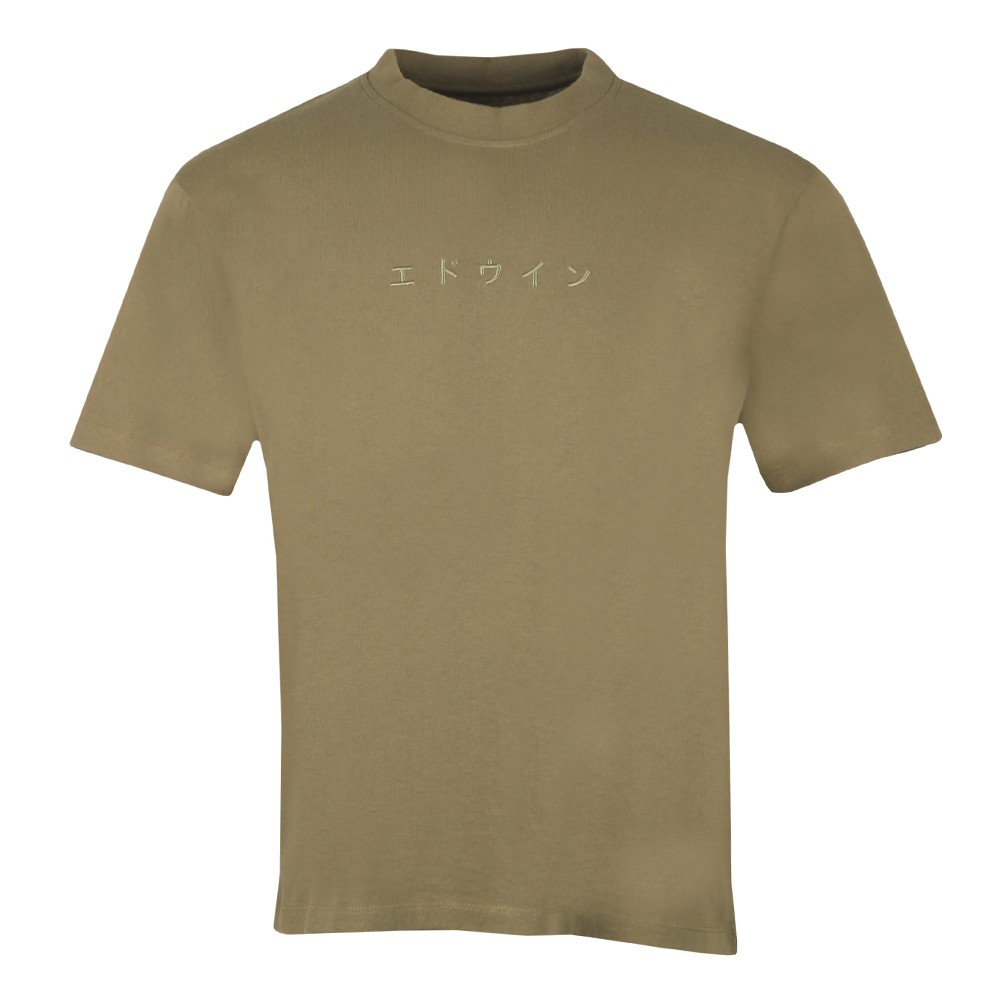 Edwin Katakana Embroidery T-Shirt