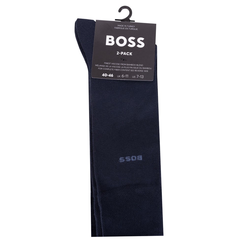 BOSS 2 Pack Bamboo Socks