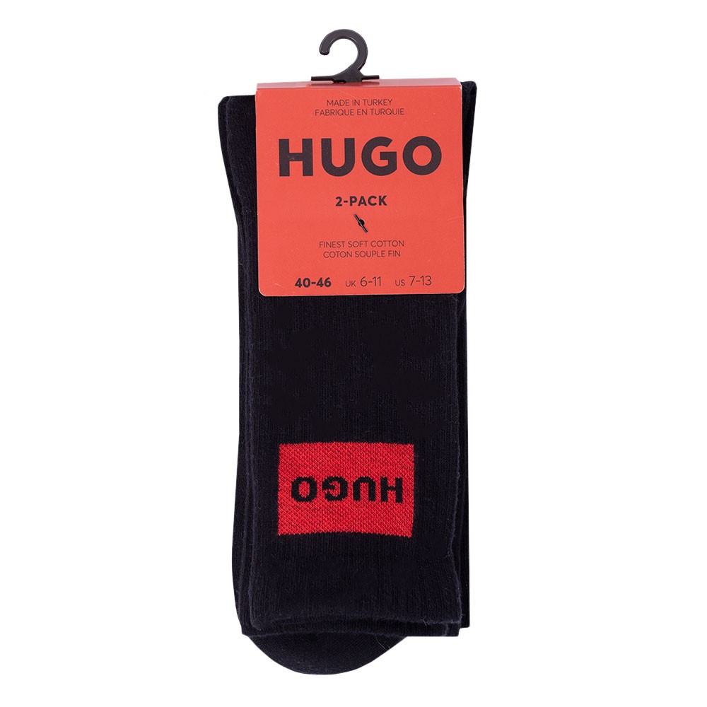 Hugo 2 Pack Box Logo Sock