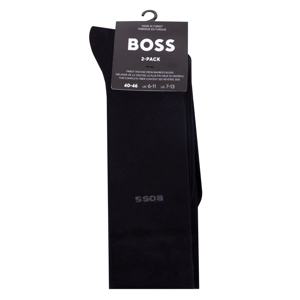 BOSS 2 Pack Bamboo Socks