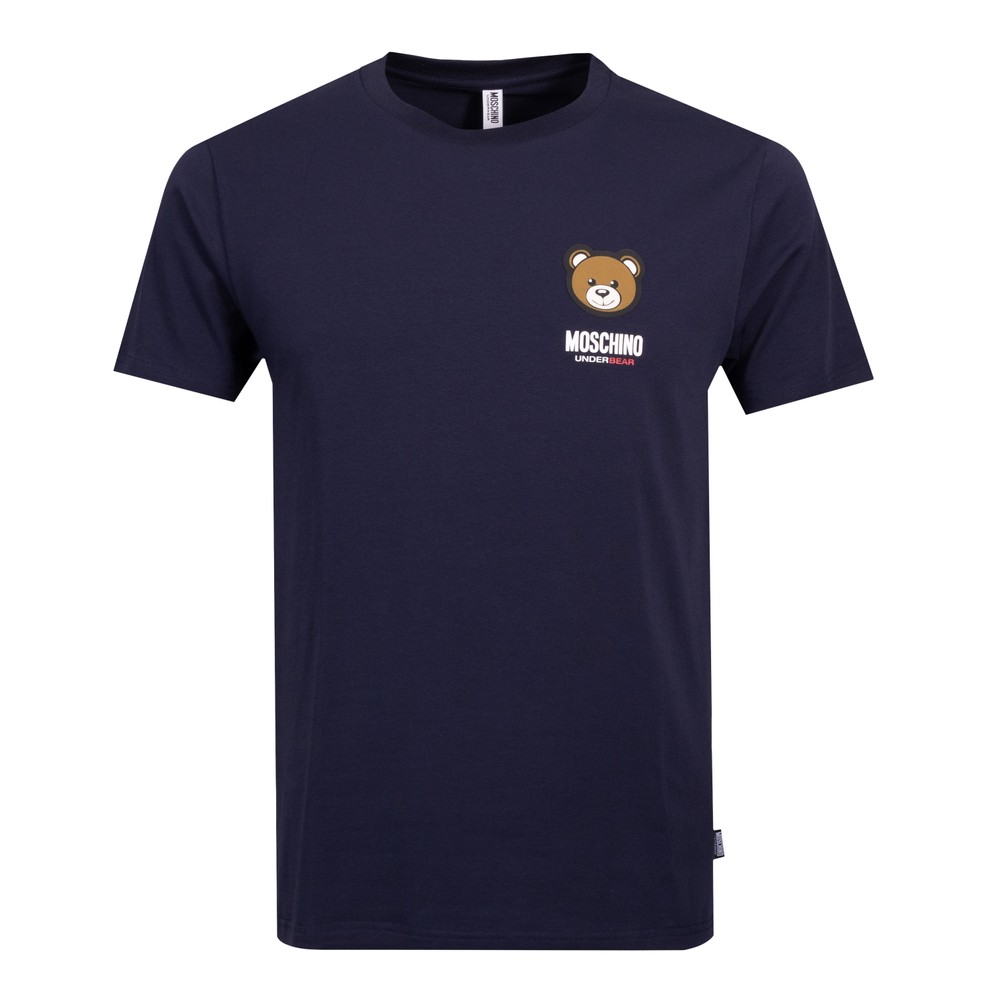 Moschino Chest Bear Logo T-Shirt