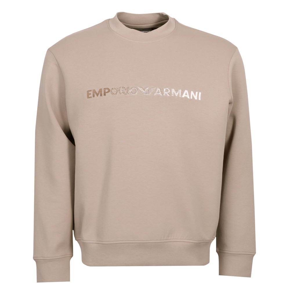 Emporio Armani 3D1M70 Embroidered Logo Sweatshirt