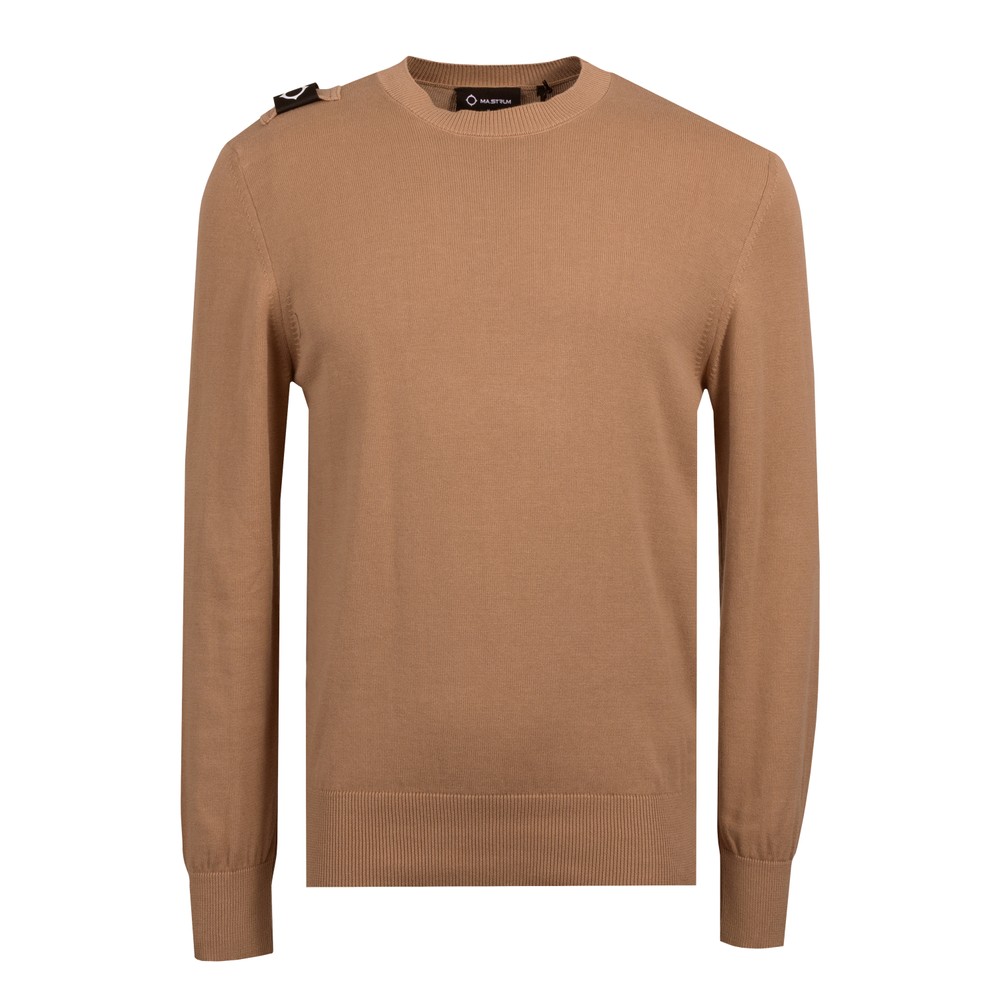 Ma.Strum Crew Neck Knitted Jumper