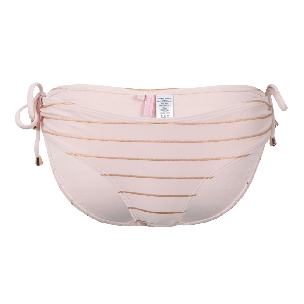 Ted Baker Sarinaa Foil Stripe Bikini Bottom