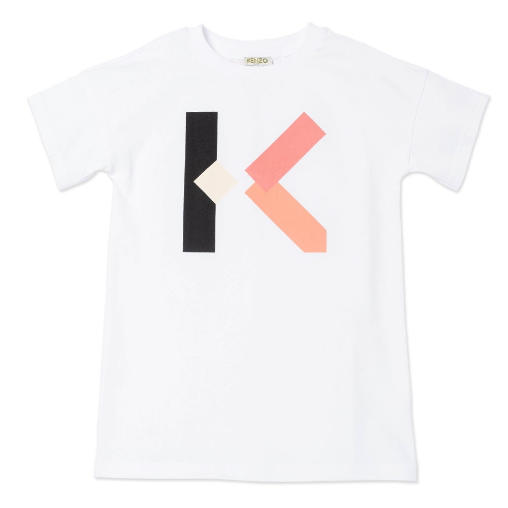 Kenzo Kids K15093 Large Logo T Shirt