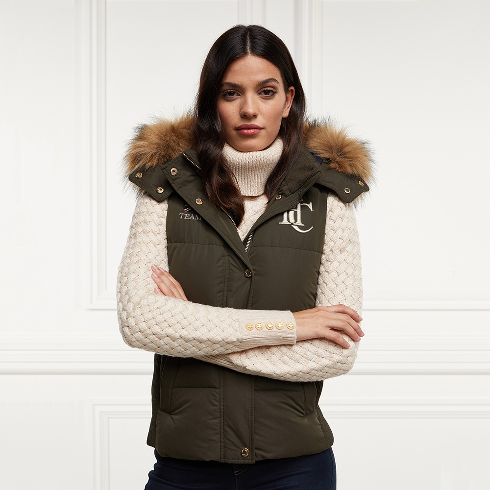 Holland Cooper Team Hooded Gilet