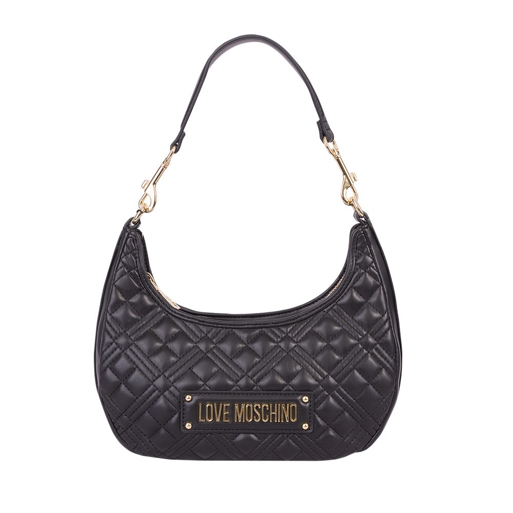 Love Moschino Borsa Quilted PU Shoulder Bag