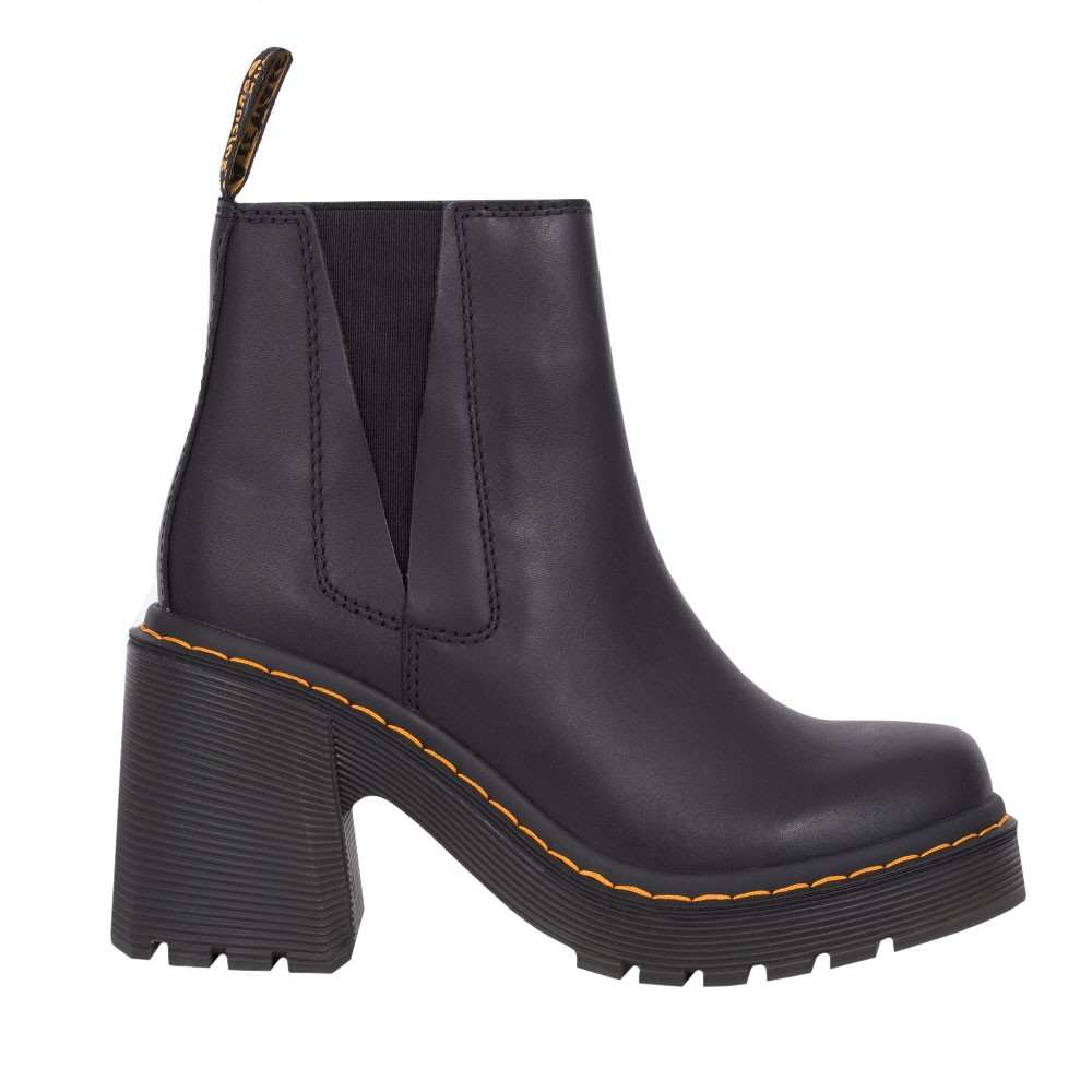 Dr. Martens Spence Leather Flared Heel Chelsea Boot