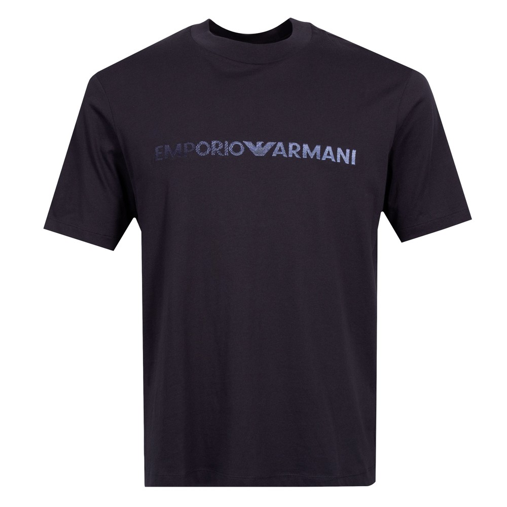 Emporio Armani Embroidered Pima T-Shirt