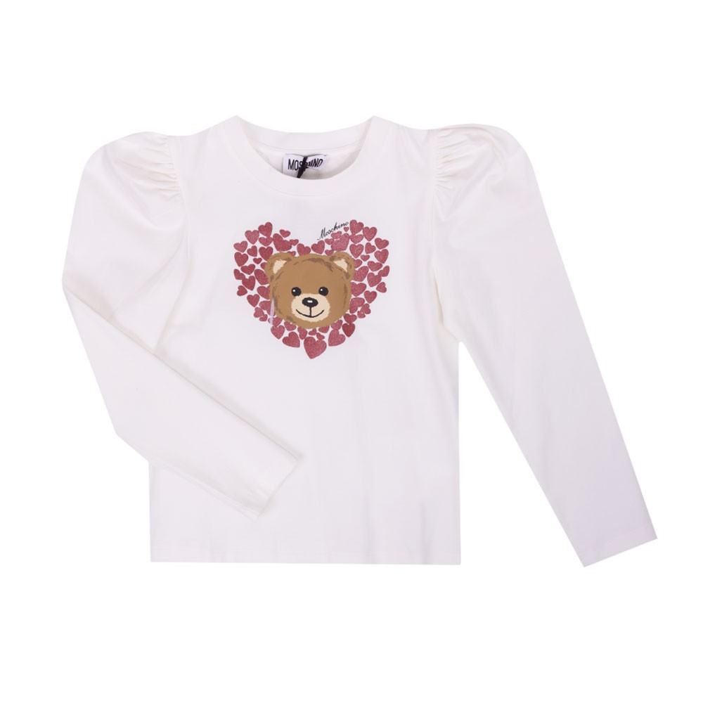 Moschino Multi Heart Bear T Shirt