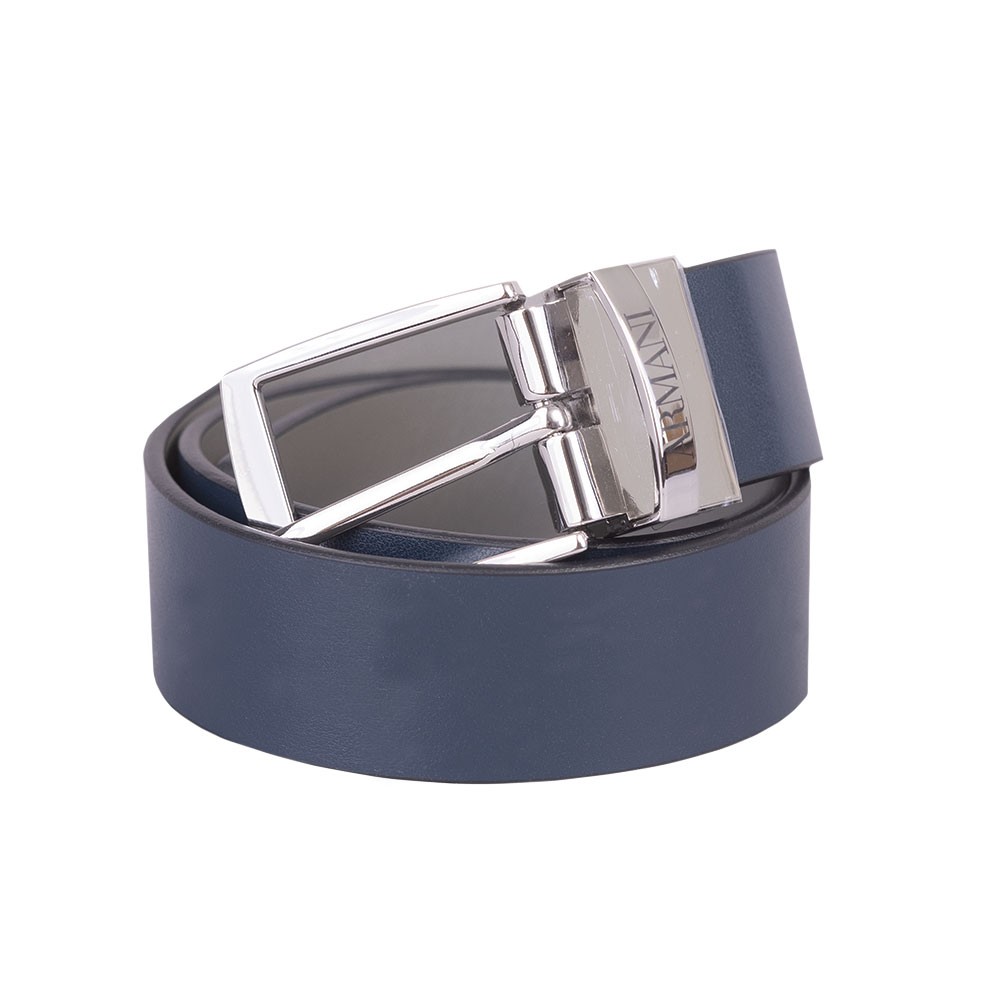 Emporio Armani Boys Reversible Leather Belt