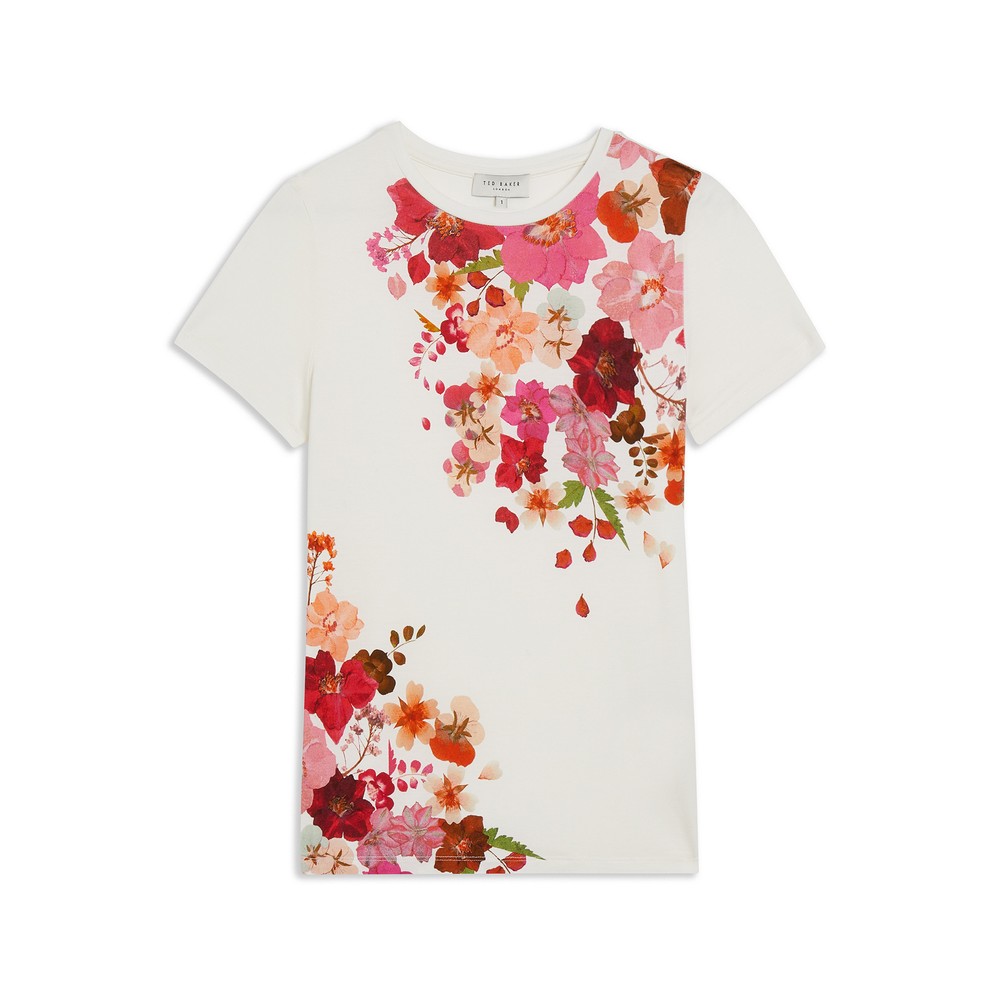 Ted Baker Bellary Printed Fitted Tee