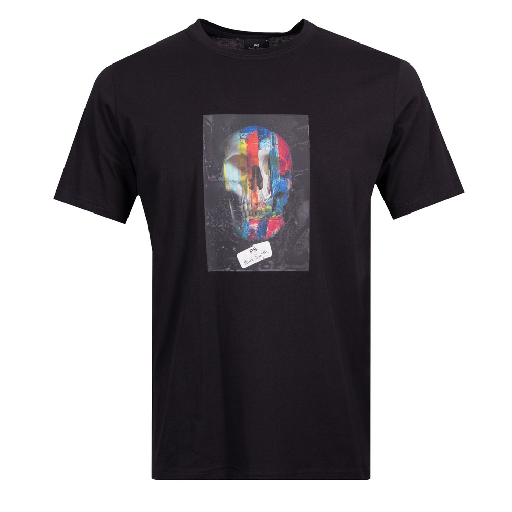 Ps Paul Smith Paint Skull T-Shirt